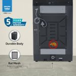 Voltas Beko, A Tata Product 9 Kg 5 Star Fully-Automatic Top Loading Washing Machine (2025 Model, WTL9006UEA / OBS1060, Grey, Double Waterfall Technology) - Image 8