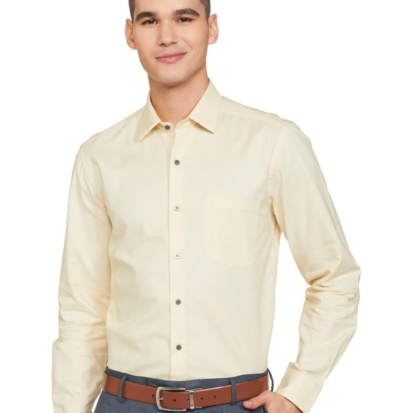 Arrow Men's 100% Cotton Slim Fit Shirt