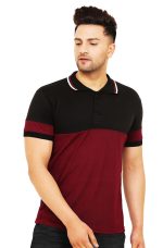LEOTUDE Men's Regular Fit Matty Polo T-Shirt Combo (Pack of 2) - Image 2