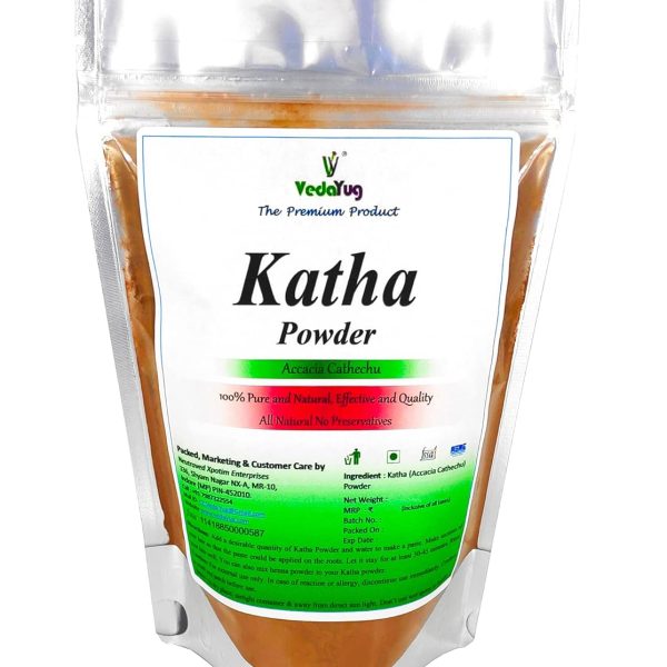 VY VedaYug Katha Powder 100% Pure, 100g - Multicolor