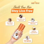 Hairshield Anti Lice Cream Wash | Made with Guldaudi, Reetha & Shikakai | Trusted by Mothers | Safe for Babies, Children, Men & Women | Pack of 4 - Image 5