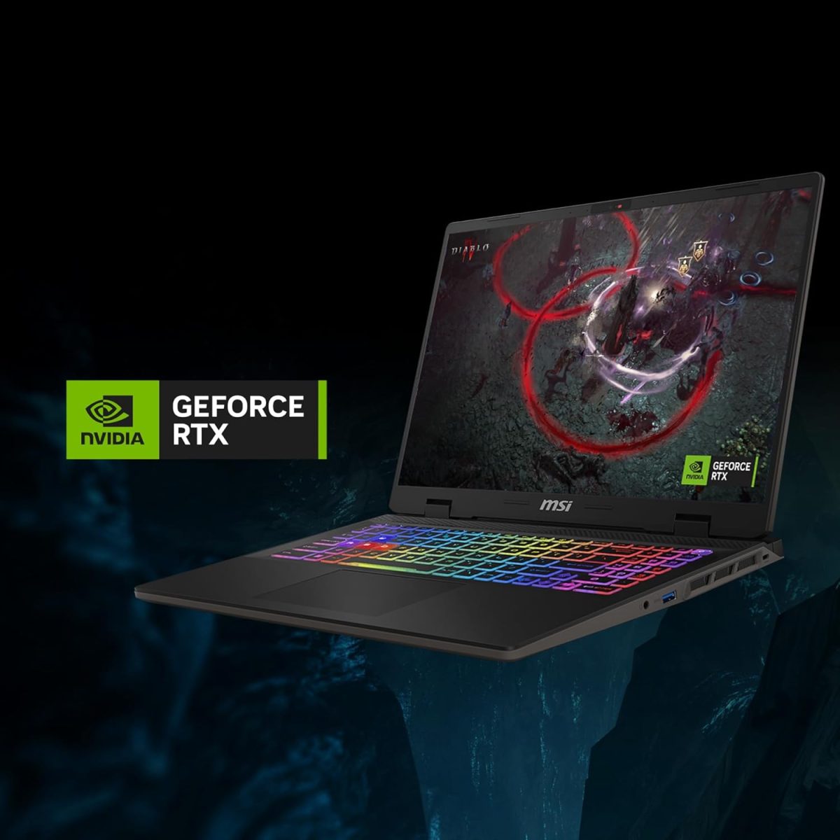 MSI Sword 16 HX, Intel 14th Gen. i7-14700HX, 41CM 16:10 FHD+ 144Hz Gaming Laptop(16GB/1TB NVMe SSD/Windows 11 Home/NVIDIA GeForce RTX 4060, GDDR6 8GB /Cosmos Gray/2.3Kg), B14VFKG-208IN - Image 5