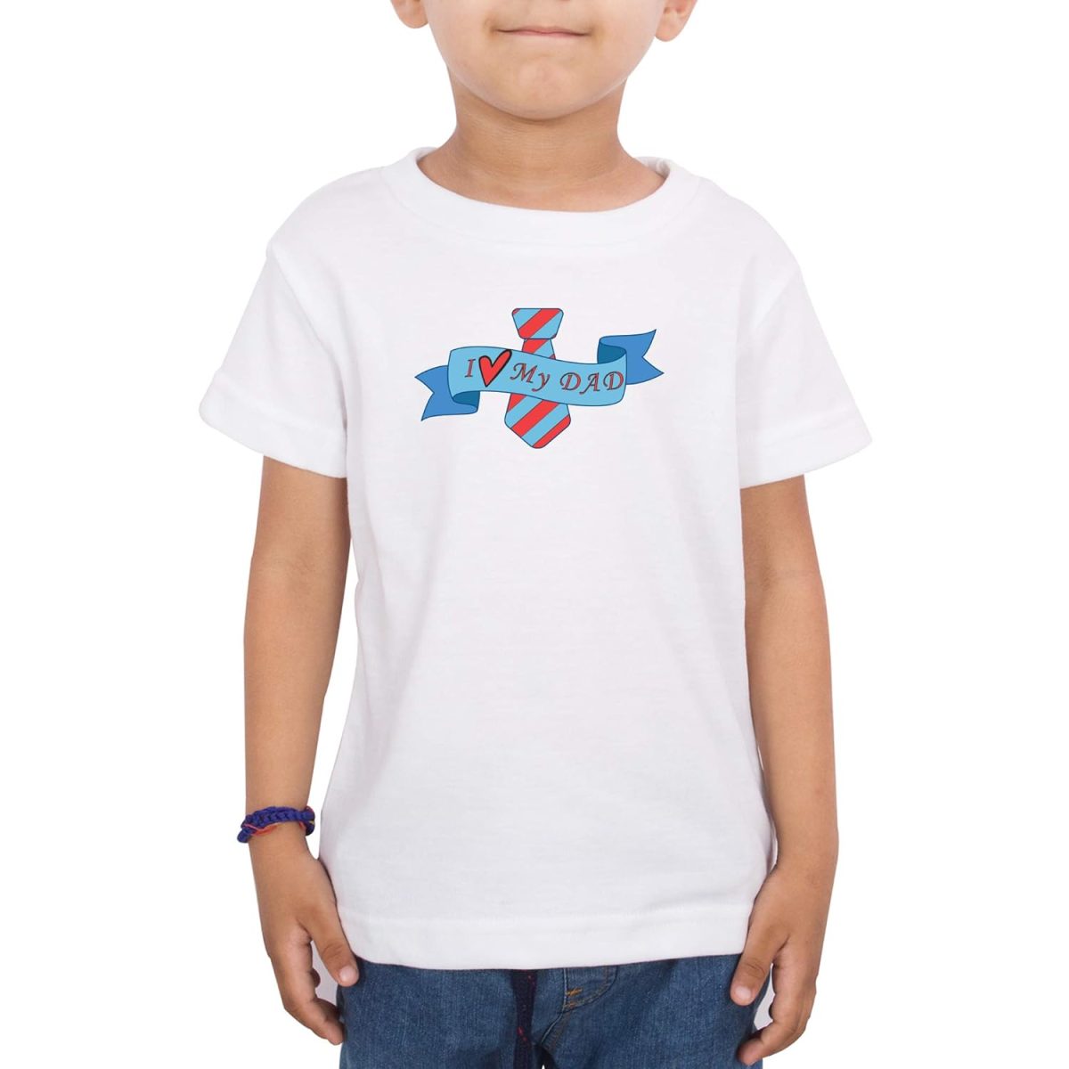 FADE COLLECTION - I Love My Dad Kids T-Shirt (Boys/Girls) - Image 4