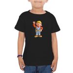 FADE COLLECTION - The BOB Cartoon Kids T-Shirt (Boys/Girls)