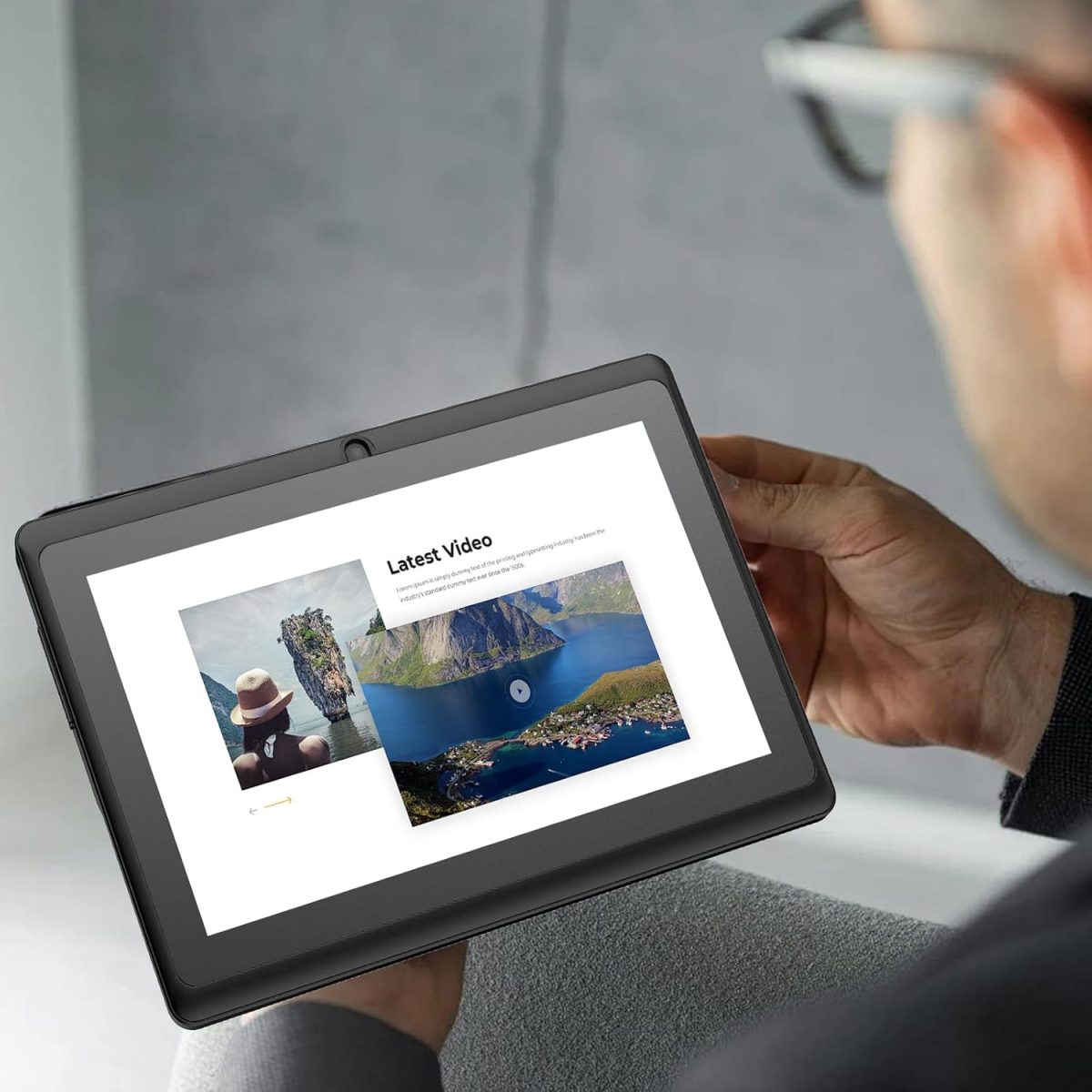 WUIUHOU 7" Android Tablet, 7" HD IPS Touchscreen, Quad-core, 4GB RAM, 32GB ROM, 1TB Expansion, 2MP + 5MP Dual Camera, WiFi 6 Bluetooth 3000mAh, - Image 7
