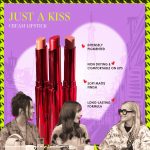 Makeup Revolution x Emily in Paris Just A Kiss Cream Lipstick – Mindy-Taupe Nude, Creamy Finish, Hydrating, Long-Lasting, Vegan & Cruelty-Free Lipstick - Image 2