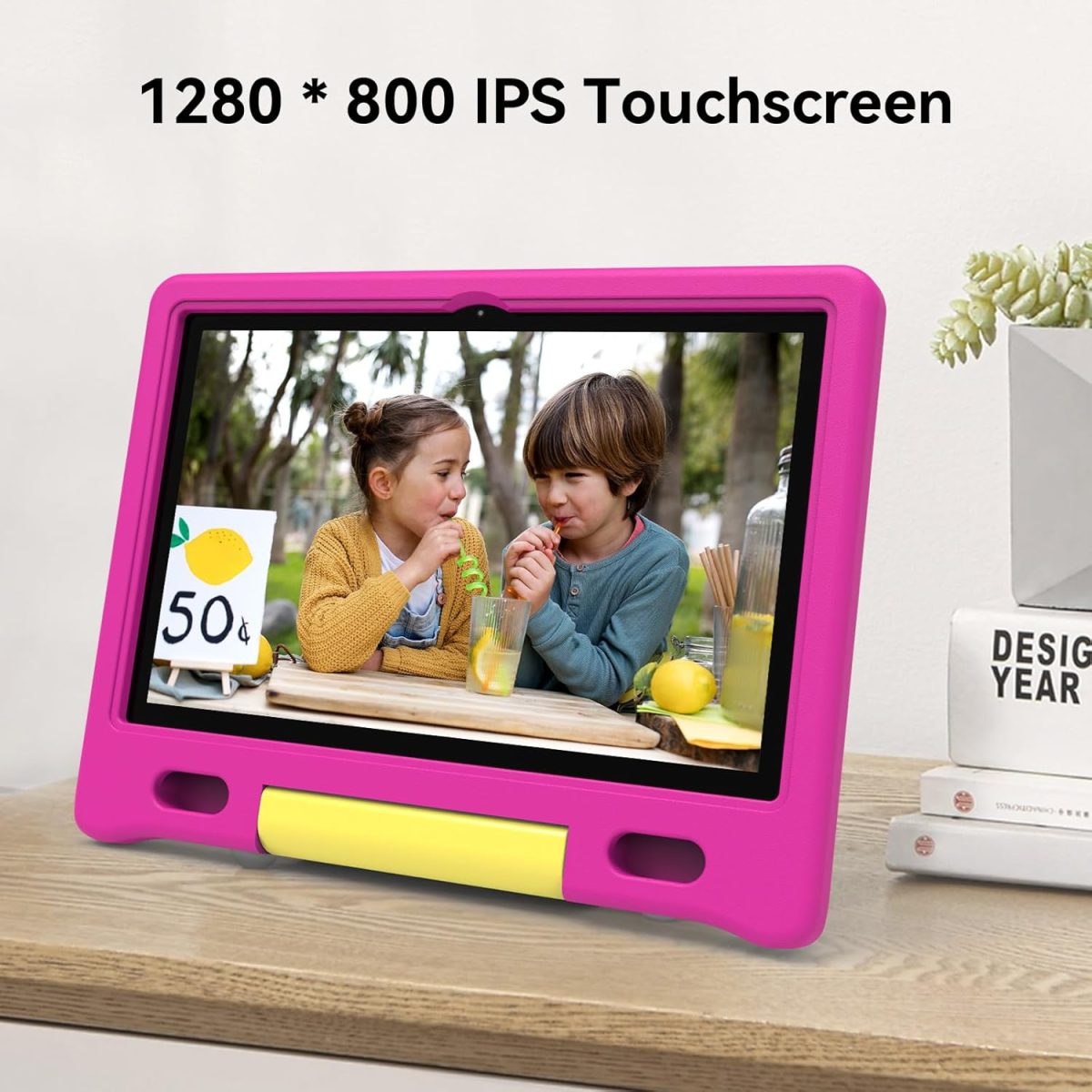 CFVOCUY 2025 Kids Tablet, 10.1" Children's Tablet with Case, Pre-Installed Educational Apps and Parental Control, 2+32GB Storage (512GB Expand), Quad-Core, WiFi, for Ages 4-12, Eye Protection Mode - Image 5