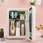 Enakshi (LABEL) Creations Mini Fridge Flat Design Fridge Multipurpose Lightweight Compact Refrigerator WhiteHome & Garden|Major Appliances|Refrigerators & Freezers|Mini Fridges - Image 3