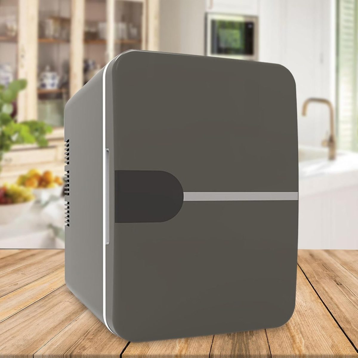 ARTISOUL® Mini Fridge Flat Design Fridge Multipurpose Lightweight Compact Refrigerator Gray | Major Appliances | Refrigerators & Freezers | Mini Fridges - Image 6