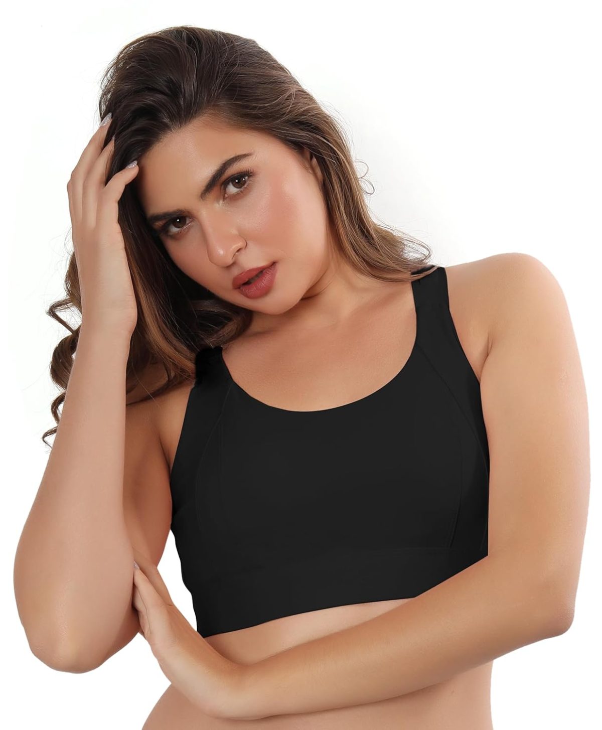 Fabluk Don't Miss Out! Elevate Your Workout ICY Silk Sports Bra - Unparalleled Comfort Awaits!