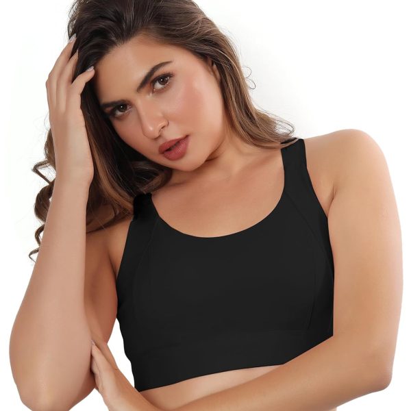 Fabluk Don't Miss Out! Elevate Your Workout ICY Silk Sports Bra - Unparalleled Comfort Awaits!