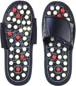 AQUACARE Magnetic Therapy Paduka Slippers | Acupressure | Blood Circulation Slippers Foot Massager For Men and Women (Unisex) | Size- 9, Pack of 1 - Image 6