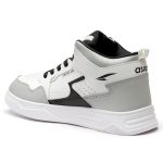 ASIAN Men's White Casual Sneaker Hi-Neck Shoes with Synthetic Upper Lightweight Comfortable Mid Top Sneaker Shoes for Men's & Boy's Boston-13 - Image 9