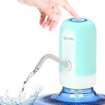GLUN® Portable Water Dispenser, Rechargable Water Dispenser Pump Type-C Cable, Pumps Water Upto 5 to 20 Litre Bottle