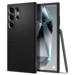 Spigen Liquid Air for Samsung Galaxy S24 Ultra Case, Galaxy S24 Ultra Back Cover (2024) - TPU｜Matte Black