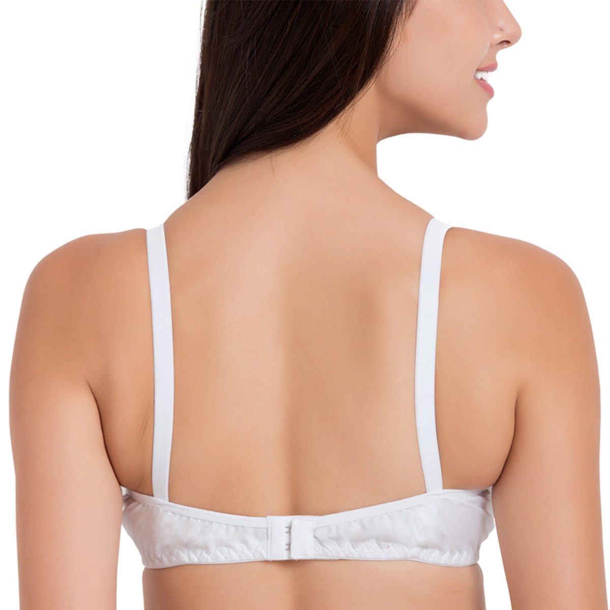 SOUMINIE - 100% Cotton Bra - Non-Padded - Minimizer - Full Coverage - Wireless Seamed Bra - Image 4