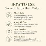 SACRED HERBS Ammonia & PPD Free Organic Gel Hair Color | pH Neutral | Long Lasting Colour with 100% Grey Coverage | Conditioning & Damage Free Natural Hair Coloring for Men & Women Dark Brown 3.00 - 240ml+20gms - Image 8