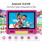 CFVOCUY 2025 Kids Tablet, 10.1" Children's Tablet with Case, Pre-Installed Educational Apps and Parental Control, 2+32GB Storage (512GB Expand), Quad-Core, WiFi, for Ages 4-12, Eye Protection Mode - Image 3