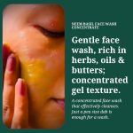 Rustic Art Organic Neem Basil Face Wash Concentrate | Anti acne (pimples), sulphate, paraben free cleanser for women & men | Suitable for teenagers | 50g (Pack of 1) - Image 8