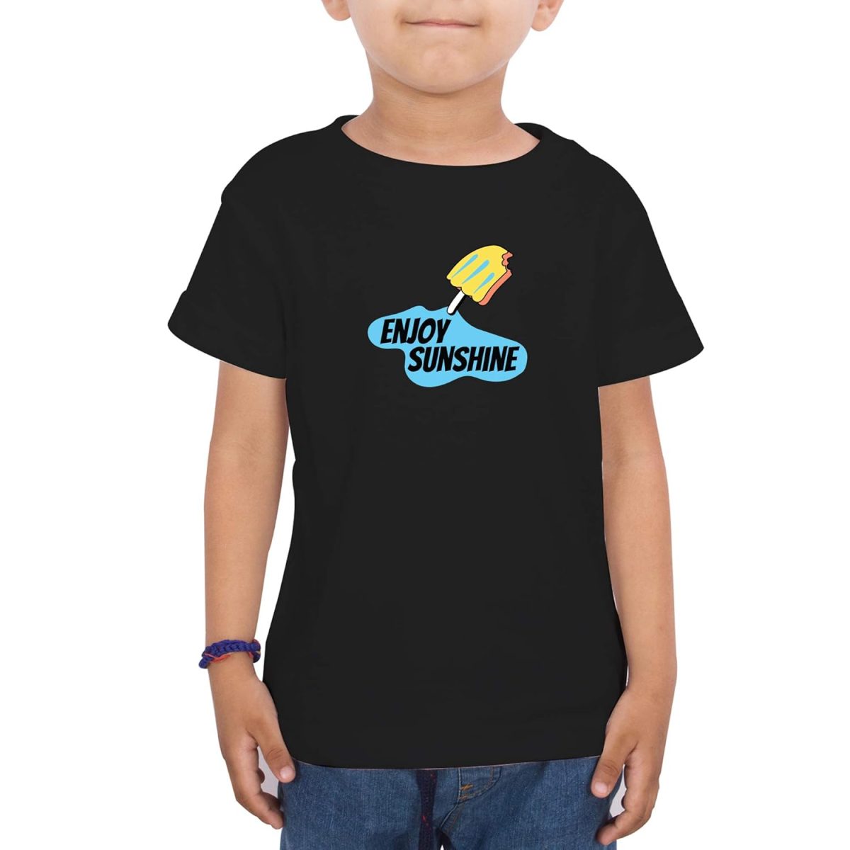FADE COLLECTION - Enjoy Sunshine Kids T-Shirt (Boys/Girls) - Image 2