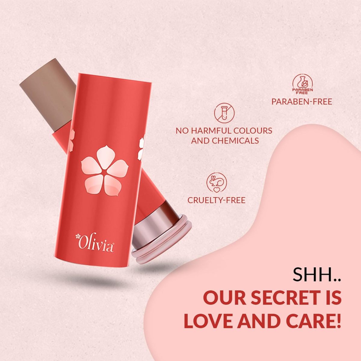 Olivia Skinsync Makeup Stick with SPF 25 | 007 White Candy | Waterproof & Sweatproof Foundation Stick with Inbuilt Moisturizer | Smooth Natural Finish | Evens Skin Tone, Covers Spots & Blemishes | 15g - Image 5