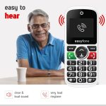 easyfone Udaan2 1.8" Display with 20+ Senior Citizen Friendly Features Like Loud Sound, Photo Speed dial, Simple menu, SOS, Incoming Call Restriction, Auto-Call Recording, Dual SIM, White - Image 6