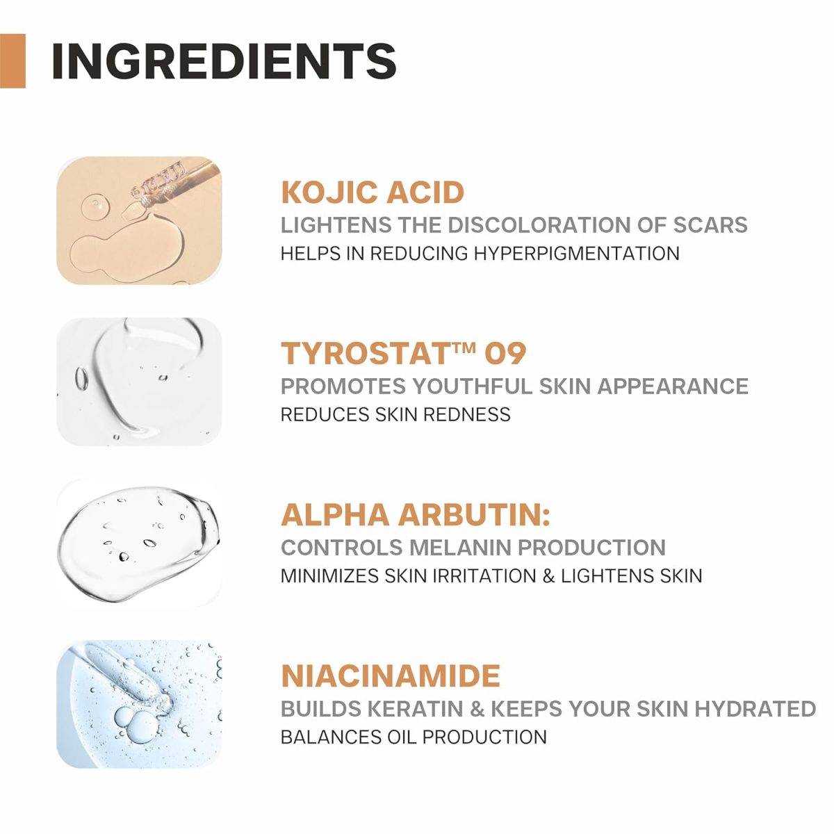 DERMATOUCH Kojic Acid 2% Cream | Non-greasy | For Pigmentation, Blemishes and Dark Spots reduction - 15G - Image 4