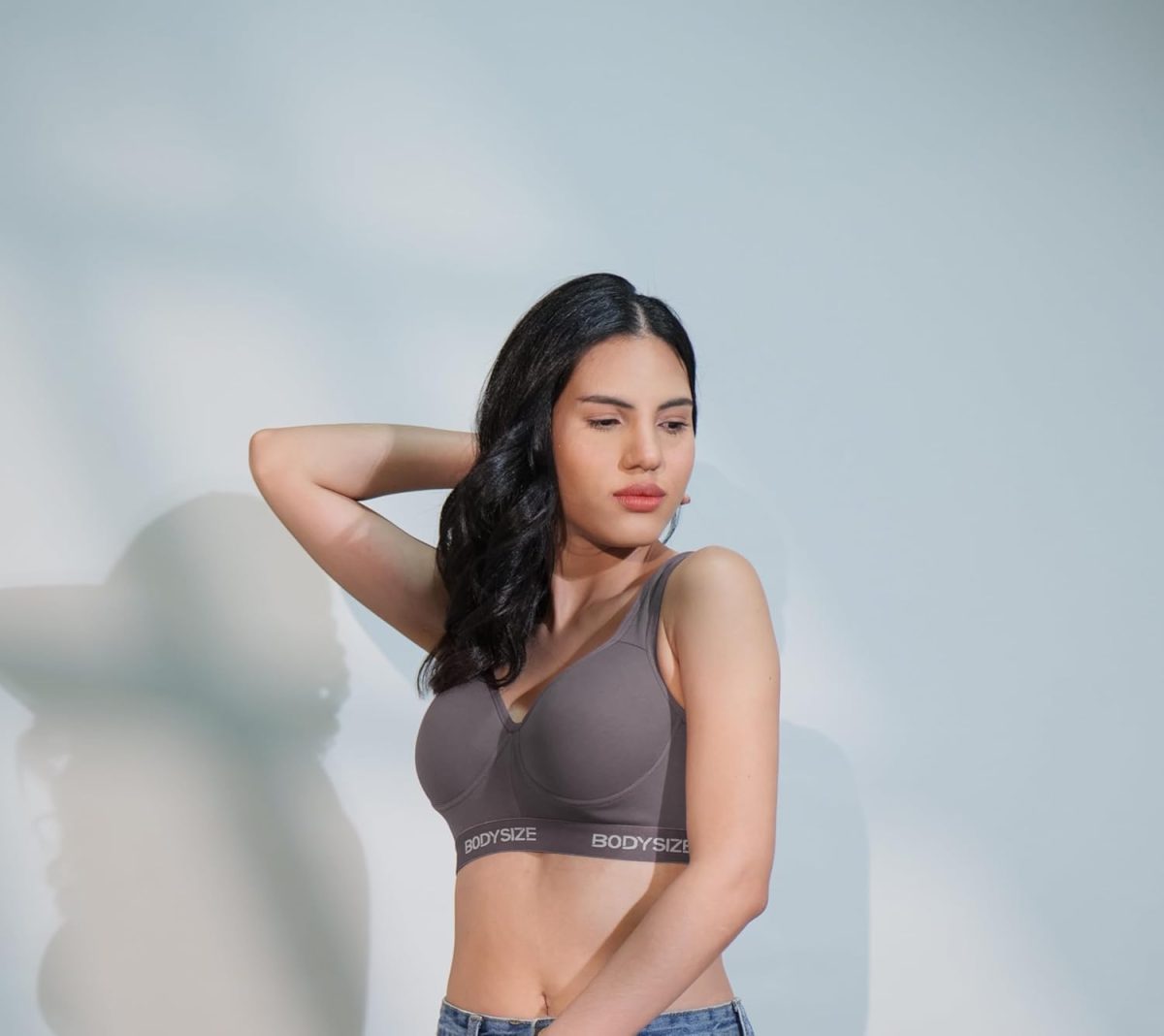 BODYSIZE Women's Everyday Wear Wire Free Padded Sports Bra SF-28 (Heavily Padded, Gym, Yoga Bra) | Everyday Wear, Sweat Absorbent, Soft Cotton Fabric for Ultimate Comfort (B Cup) - Image 5