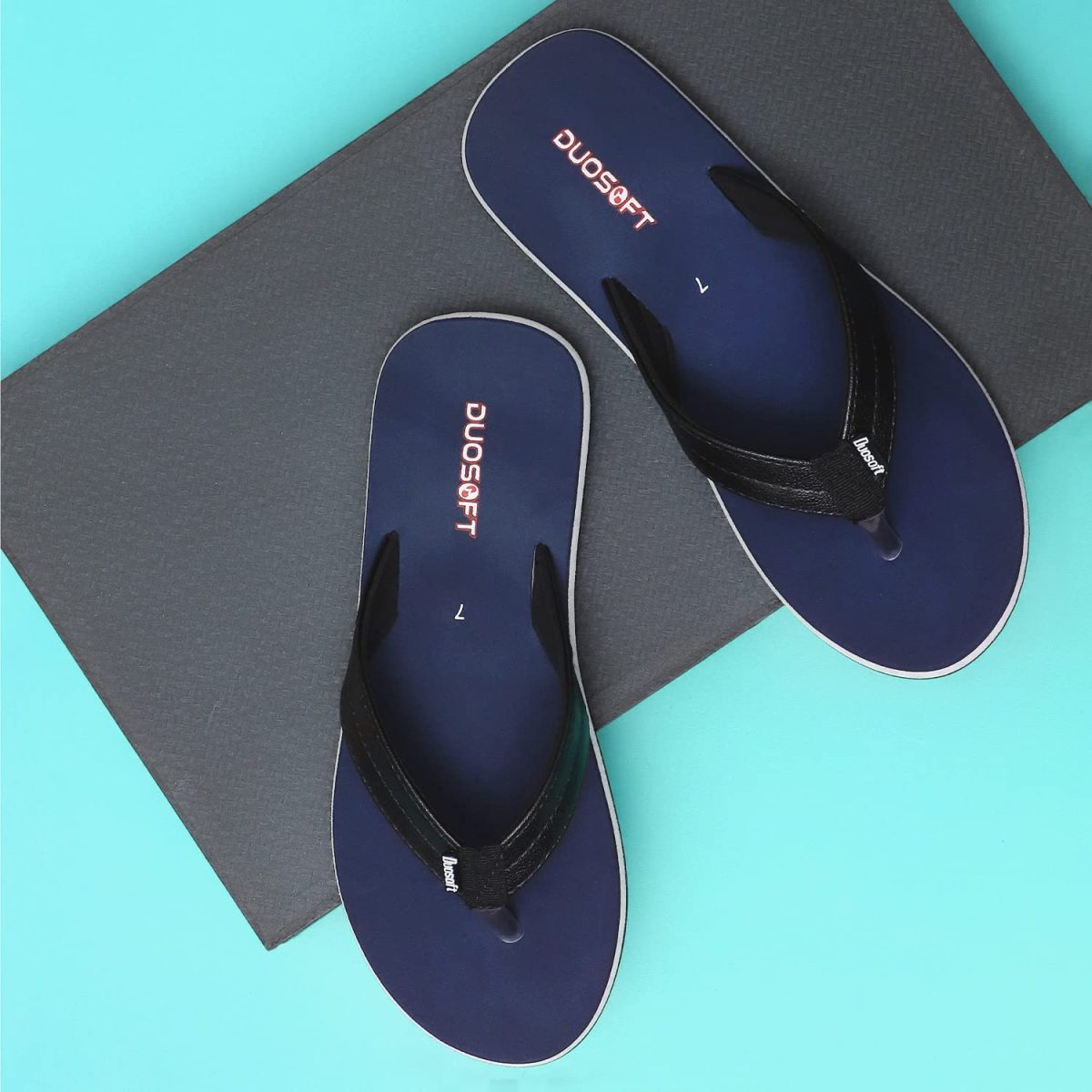 Doctor Walk Flip Flop for Men | Soft Comfortable | Breathable | Fashionable | Stylish | Trendy | Super soft | Lightweight | Anti-Slip Sole | Indoor & Outdoor | (DW-14) - Image 4