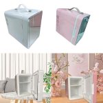 ARTISOUL® Portable Refrigerator Personal Beauty Refrigerator for Makeup Dorm Traveling White | Major Appliances | Refrigerators & Freezers | Mini Fridges - Image 8