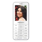 Karbonn KPhone1 Dual GSM SIM KEYPAD Mobile 6.1cm(2.4) Bright Screen Expandable Memory up to 32 GB 1000 Phonebook Soft Purple