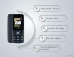 Lava A1 Josh 21(Blue Silver) -Dual Sim,Call Blink Notification,Military Grade Certified with 4 Day Battery Backup, Keypad Mobile - Image 2