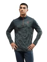 TECHNOSPORT Men`S Regular Fit Polyester T-Ncek Full Sleeve Tshirt (P612)