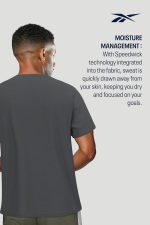 Reebok Men's Printed Regular Fit T-Shirt - Image 4