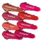 Earth Rhythm Serum Lipstick With Spf 15 - Gulabo (06), Cream | Dewy Finish, Chap Resistant, Nourishes Lips, Non Comedogenic | Infused With Apricot Oil, Rose Oil, Shea Butter 3.8 Gm - Image 4