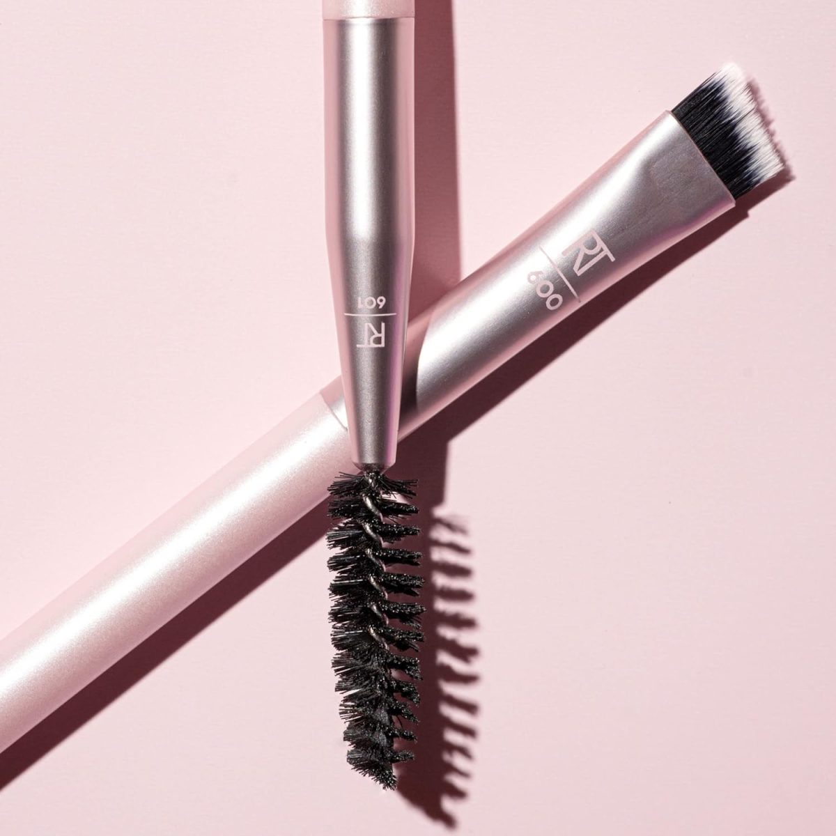 Real Techniques Dual-Ended Brow Brush, For Shaping & Filling, Travel-Friendly Spoolie, Blend Natural, Full, or Laminated Brows, Luxury Applicator, 1 Count - Image 6