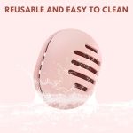 Hian Silicone Makeup Sponge Holder for Travel, Double-Sided Breathable & Shatterproof Beauty Blender Case for Women & Girls, Cosmetic Storage for Sponges Sponge Holder (Pink Color) - Image 5