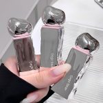 Gege Bear Velvet Matte Lip Glaze | For Soft, Cloud-Like Finish | Lightweight Liquid Lipstick | Smudge Proof Non Transfer Mini Mousse | Moisturizing & Long-Lasting Waterproof | Nude Pink Red Brown peach Wine Beauty Natural Color | Non-Sticky Lips Glaze for Women (03# Smoke and Rain Bean Paste, 2.5g)