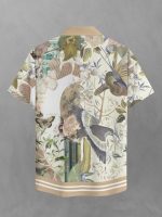 BULLMER Trendy Regular Fit Printed Half Sleeve Shirt for Men - Image 4