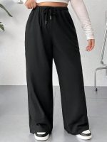 dockstreet Women's/Unisex ONESOPEN Bottom Drawstring Pure Cotton Stretchable Baggy Jogger Pants - Image 3