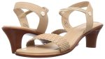 Bata Women's Block Heel Sandal - RED (3 UK) (6615512) - Image 8