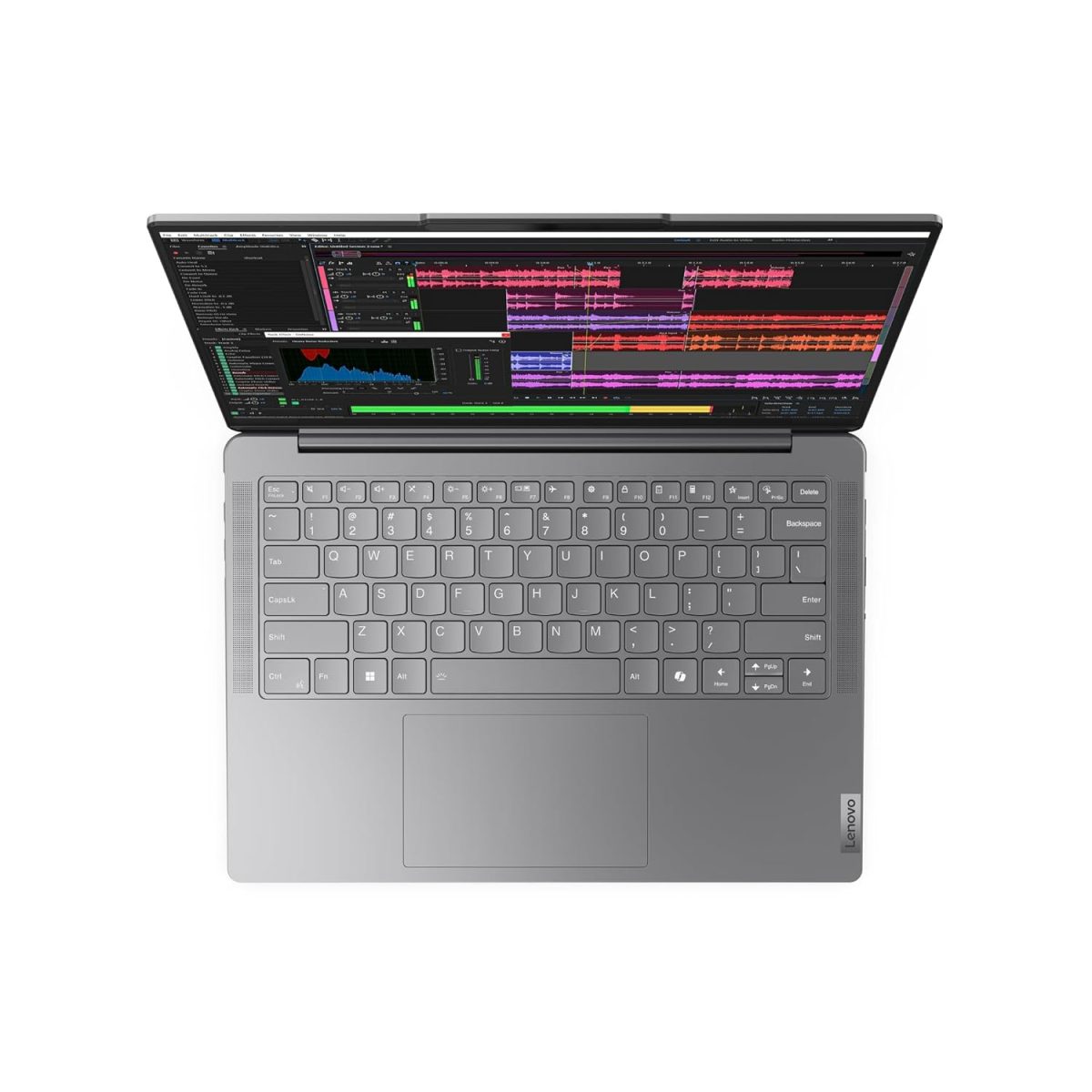 (Refurbished) Lenovo Yoga Slim 7 Intel Core Ultra 5 125H Built-in AI 14"(35.5cm) WUXGA-OLED 400Nits Laptop (16GB/512GB SSD/60Hz/100% DCI-P3/Win11/MSO 21/1Yr ADP Free/Alexa/3 month Game Pass/Grey/1.39Kg), 83CV003MIN - Image 4