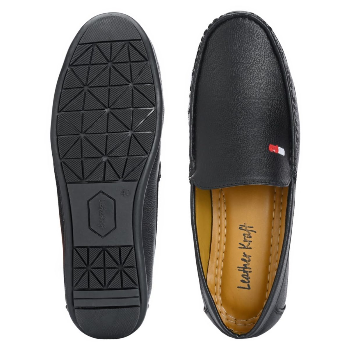 LeatherKraft Mens Lk_501 Loafer Flat - Image 3
