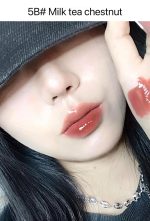 CAPPUVINI Lip Glaze | Solid Lip Gloss in Butterfly Keychain | Long-Lasting Moisture & Shine | Long Stay & Smudge Proof Lip Care | Lightweight & Non-Sticky Gloss Finish | Trending Shades Pink Nude Brown Lipsticks for Womens & Girls (5B#Milk Tea Chestnut, 2g) - Image 7
