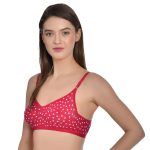 Aimly Women's Cotton Non-Padded Non-Wired Full Coverage Printed Bra - (Pack of 3) - Image 4
