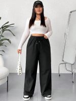 dockstreet Women's/Unisex ONESOPEN Bottom Drawstring Pure Cotton Stretchable Baggy Jogger Pants - Image 5