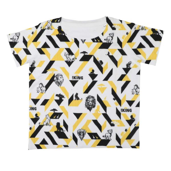 Lion King by Wear Your Mind Boy's Regular fit T-Shirt