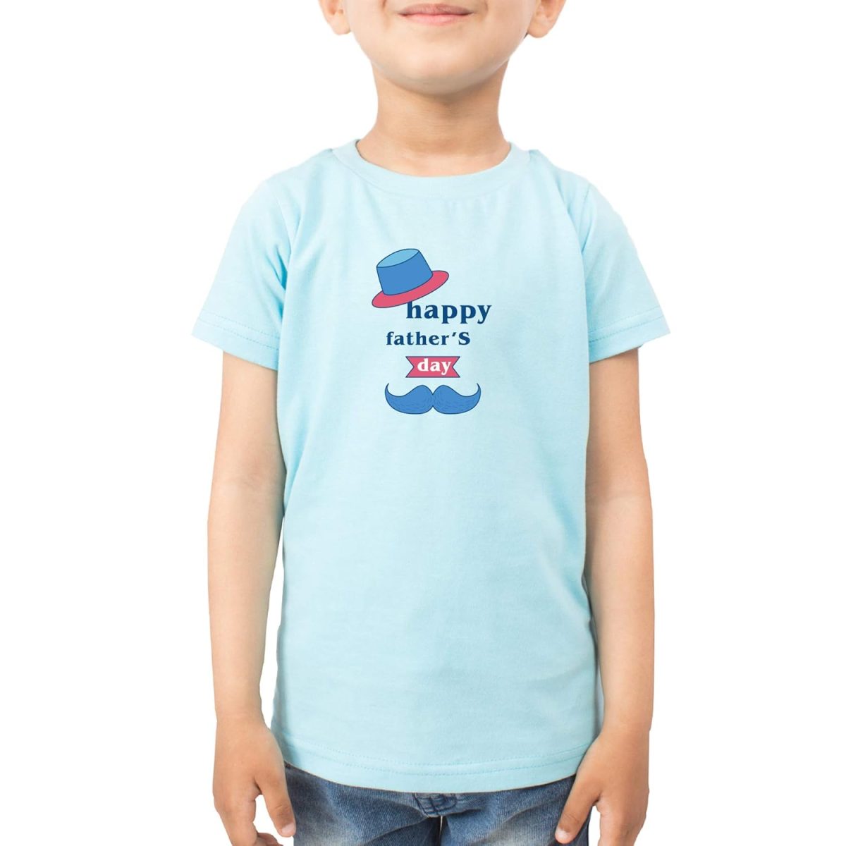 FADE COLLECTION - Happy Fathers Day Kids T-Shirt (Boys/Girls) - Image 3