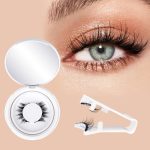 PEPONZ Magnetic Eyelashes Without Eyeliner – Natural Reusable Manga Lashes Kit with Applicator, No Glue Needed, 1 Pair Anime-Inspired Magnetic Lashes for Cosplay & Everyday Use