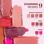 mCaffeine Shades Creamy Matte Kiss Bullet Lipstick | Moisturizing & Lightweight | Comfortable, Non-drying & Long Stay Lipstick | Infused with Cocoa Butter & Vitamin E | Lipstick for Women | 3.5 g - Mauve Velvet - Image 5